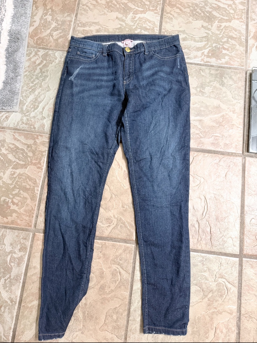 Juicy Couture Dark Indigo Skinny Jeans